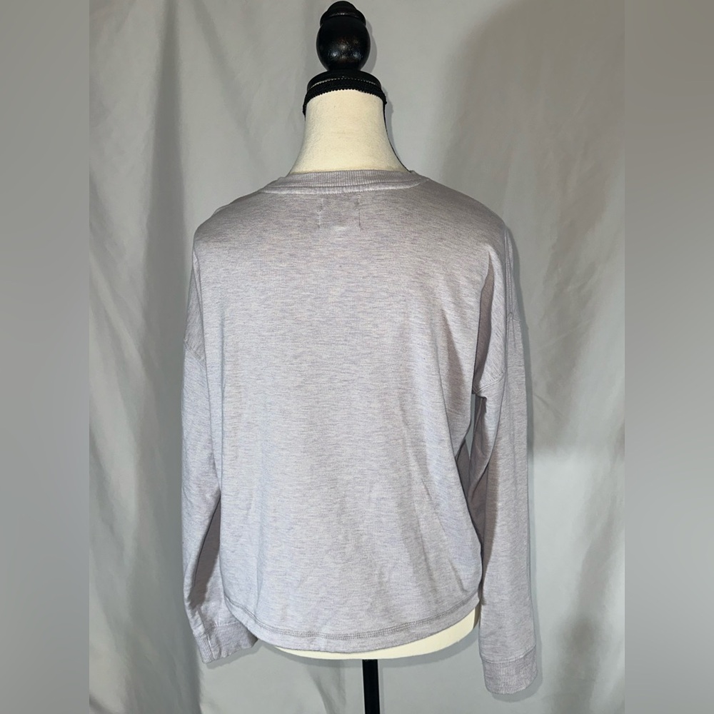 Thread & Supply • Lavender “That Cozy Life” Cinch Waist Top Women’s Size Small - Picture 2 of 8